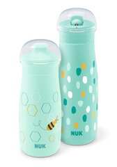 Komplekt Nuk Mini-Me, mündivärvi: joogitops, 9+ kuud, 300 ml + joogitops kõrrega, 12+ kuud, 450 ml hind ja info | NUK Lastekaubad ja beebikaubad | hansapost.ee