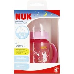 Pudel Nuk First Choise Night, roosa, 6-18 kuud, 150 ml hind ja info | NUK Lastekaubad ja beebikaubad | hansapost.ee