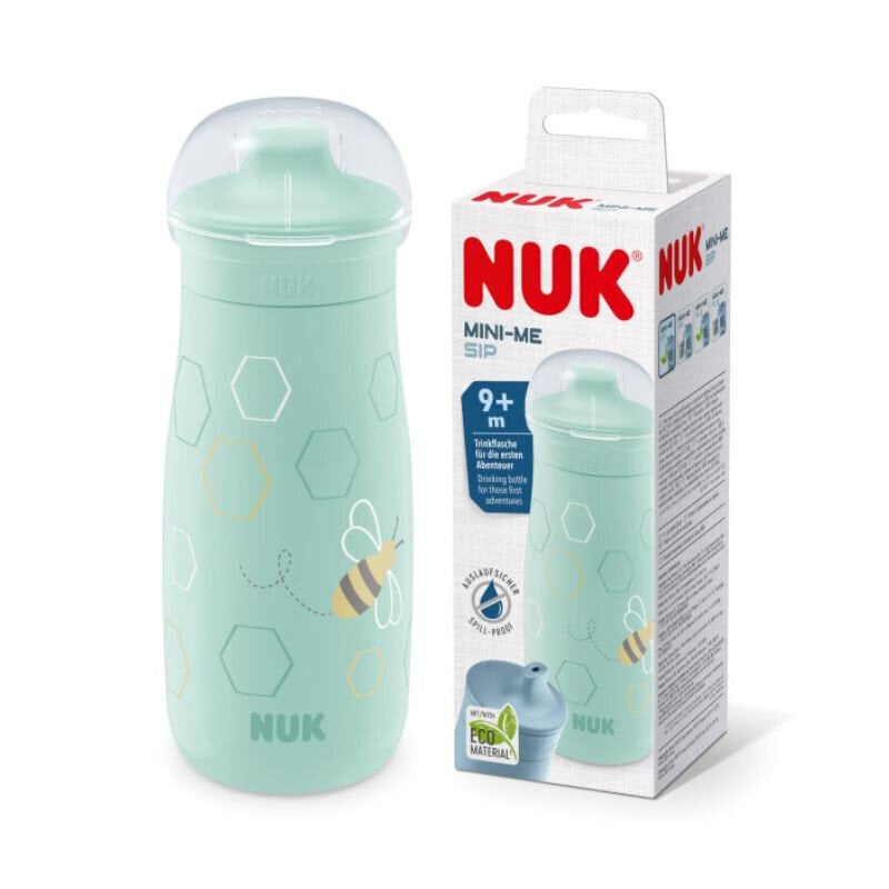 Nuk Mini-Me Sip, mündivärvi, 9+ kuud, 300 ml hind ja info | Lutipudelid ja tarvikud | hansapost.ee