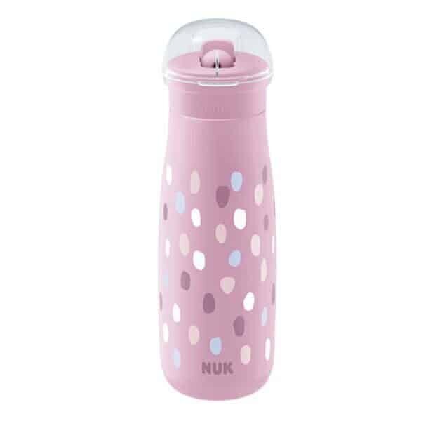 Nuk Mini-Me joogipudel, roosa, 12+ kuud, 450 ml hind ja info | Lutipudelid ja tarvikud | hansapost.ee