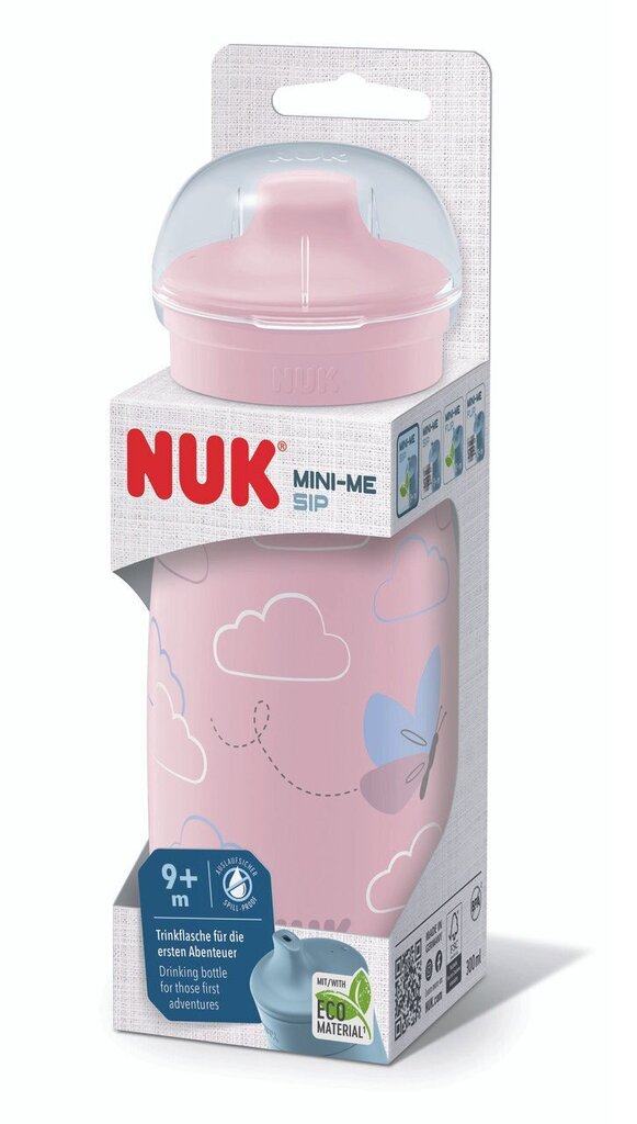 Pudel Nuk Mini Me Sip, 9+ kuud, 300 ml hind ja info | Lutipudelid ja tarvikud | hansapost.ee