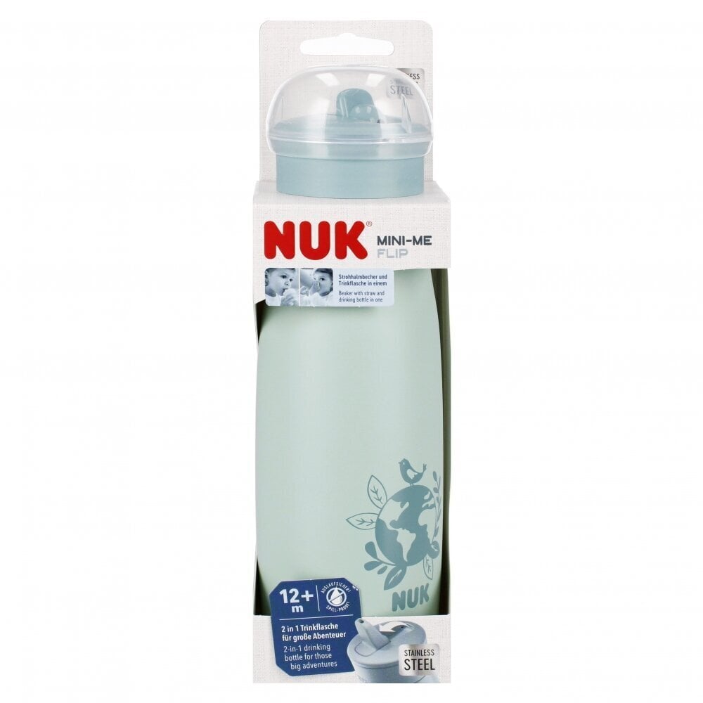 Joogipudel Nuk Mini-Me, roheline, 12+ kuud, 500 ml hind ja info | Lutipudelid ja tarvikud | hansapost.ee