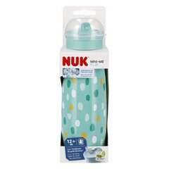 Nuk Mini-Me Flip joogipudel, türkiissinine, 12+ kuud, 450 ml hind ja info | Lutipudelid ja tarvikud | hansapost.ee