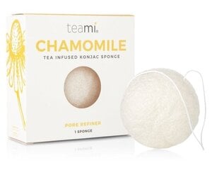 Puhastav näokäsn Teami Konjac Sponge Chamomile price and information | Facial cleansers | hansapost.ee