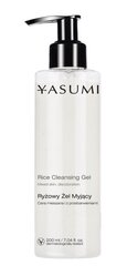 Puhastusgeel Yasumi Rice Cleansing Gel, 200 ml hind ja info | Näopuhastusvahendid | hansapost.ee