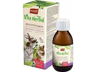 Vitamiinid närilistele Vitapol Vita Herbal, 100 ml hind ja info | Toit väikeloomadele | hansapost.ee