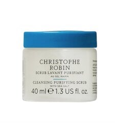 Christophe Robin puhastav peakoorija meresoolaga, 40ml hind ja info | Šampoonid | hansapost.ee