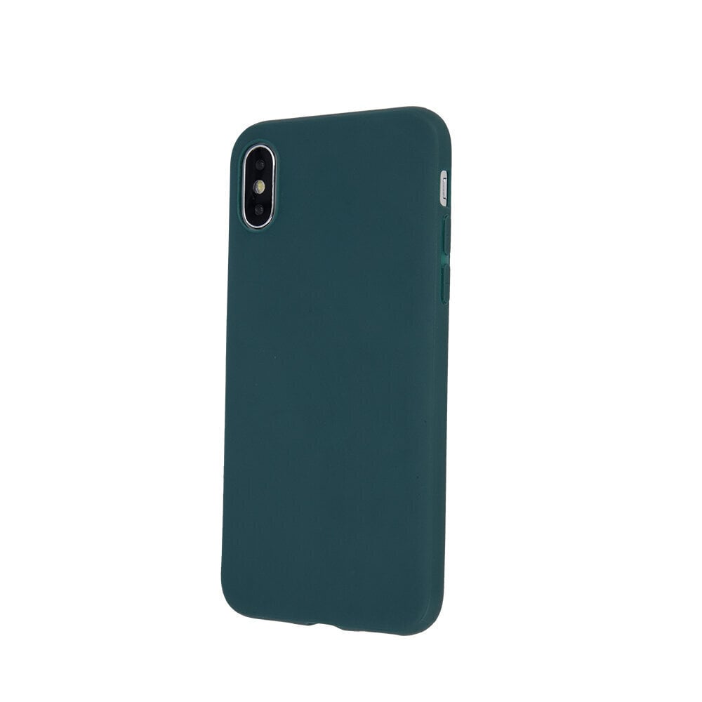 Telefoniümbris Rubber TPU Apple iPhone 13 tumeroheline цена и информация | Telefonide kaitsekaaned ja -ümbrised | hansapost.ee