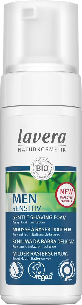 Õrn raseerimisvaht meestele Men Sensitive (Gentle Shavin Foam) 150 ml hind ja info | Raseerimisvahendid | hansapost.ee