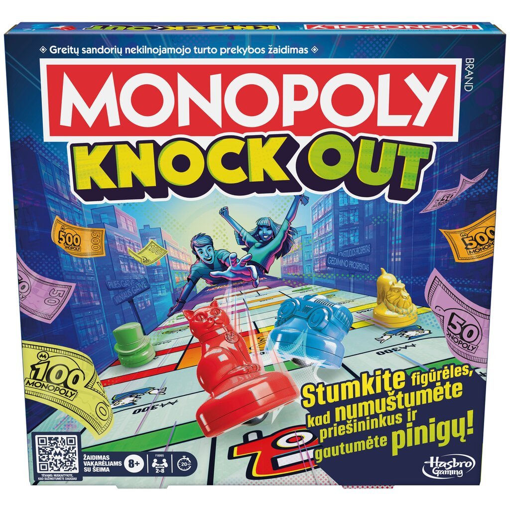 Lauamäng Monopoly Knockout, LT цена и информация | Lauamängud ja mõistatused perele | hansapost.ee