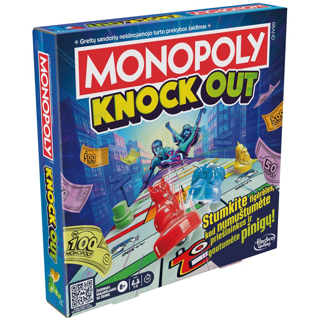 Lauamäng Monopoly Knockout, LT hind ja info | Lauamängud ja mõistatused perele | hansapost.ee