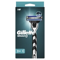 Бритва Gillette Mach3 цена и информация | Средства для бритья и косметика | hansapost.ee