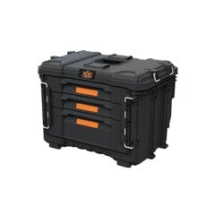 Ящик для инструментов с 3 ящиками ROC Pro Gear 3 Drawers Unit XL 56,5x37,5x41,3 см цена и информация | Ящики для инструментов, держатели | hansapost.ee