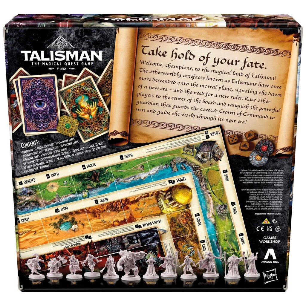 Lauamäng Avalon Hill Games Talisman, 5. väljaanne, EN hind ja info | Lauamängud ja mõistatused perele | hansapost.ee