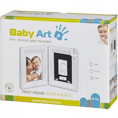 Двойная рамка с отпечатком ребенка Baby Art My Baby Touch цена и информация | Отпечатки для младенцев | hansapost.ee