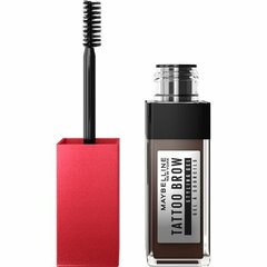 Kulmude ripsmetušš Maybelline Tattoo Brow 36h 255 Soft Brown, 6 ml hind ja info | Lauvärvid, ripsmetušid ja silmapliiatsid | hansapost.ee