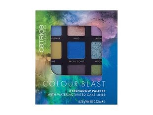 Lauvärvipalett Catrice Colour Blast, 010 Blue Meets Lime, 6,75 g hind ja info | Lauvärvid, ripsmetušid ja silmapliiatsid | hansapost.ee