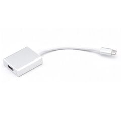 iLike HD2 USB-C pistik HDMI 4K adapter 10 cm, valge hind ja info | USB adapterid ja jagajad | hansapost.ee