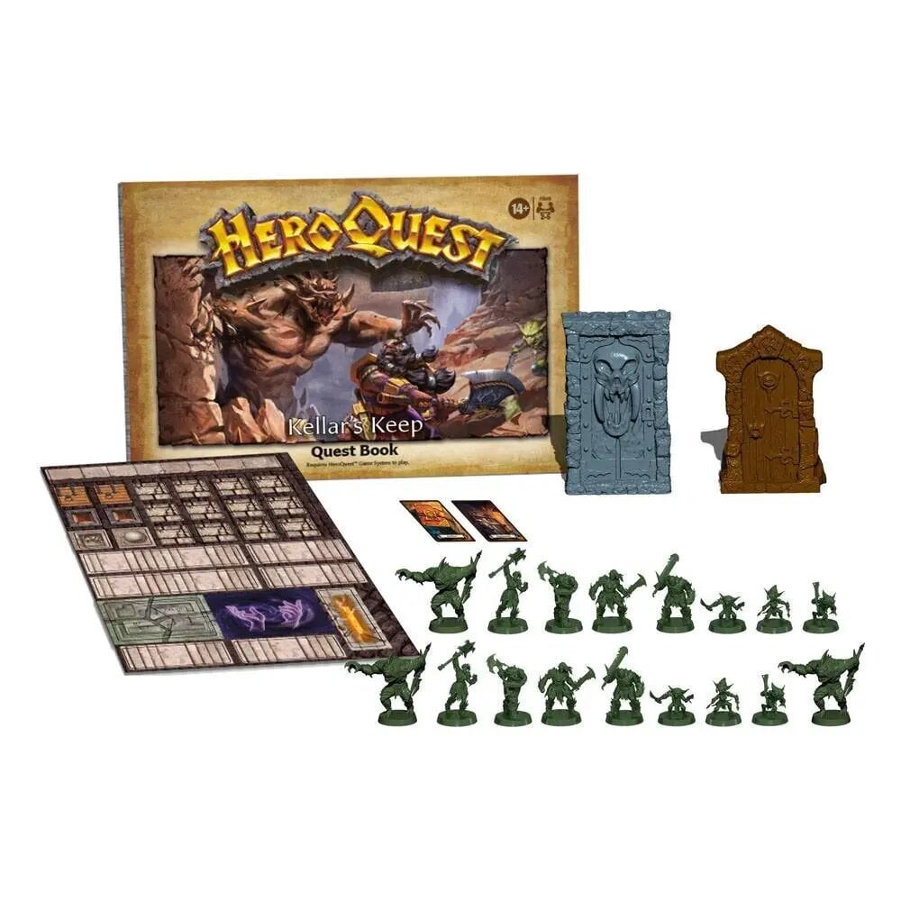 Lauamängu HeroQuest Kellar's Keep Quest Pack laiendus, EN цена и информация | Lauamängud ja mõistatused perele | hansapost.ee