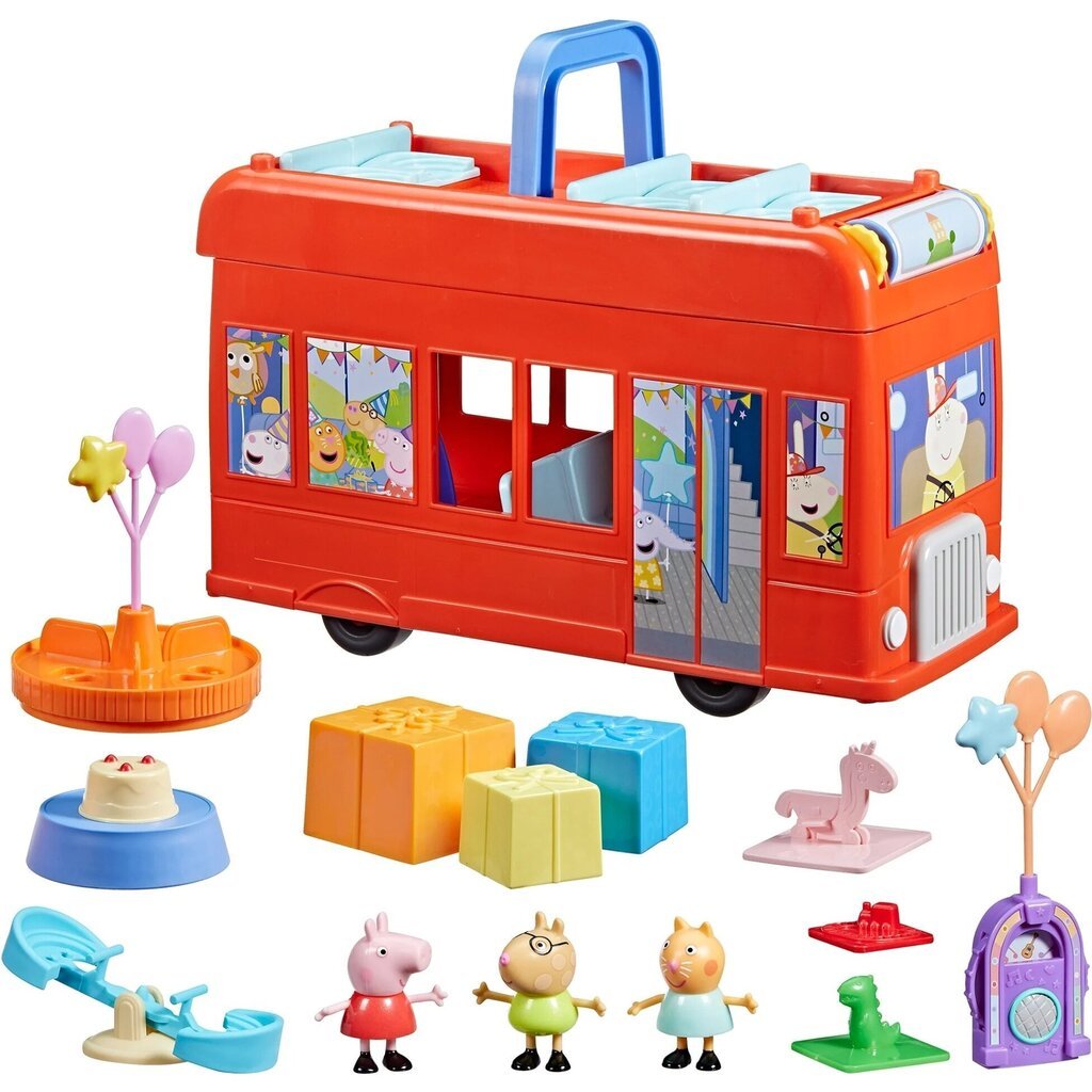 Mängusõiduk Peppa Pig Partybus Hasbro цена и информация | Mänguasjad tüdrukutele | hansapost.ee