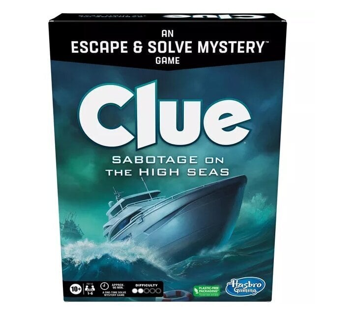 Lauamäng Hasbro Gaming Cluedo escape Danger on the S.S. disaster, SE hind ja info | Lauamängud ja mõistatused perele | hansapost.ee