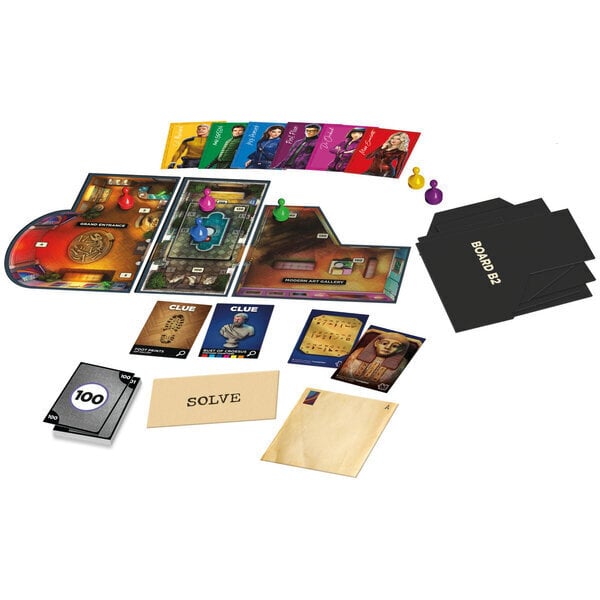 Lauamäng Hasbro Gaming Cluedo Escape Heist at the museum, SE hind ja info | Lauamängud ja mõistatused perele | hansapost.ee