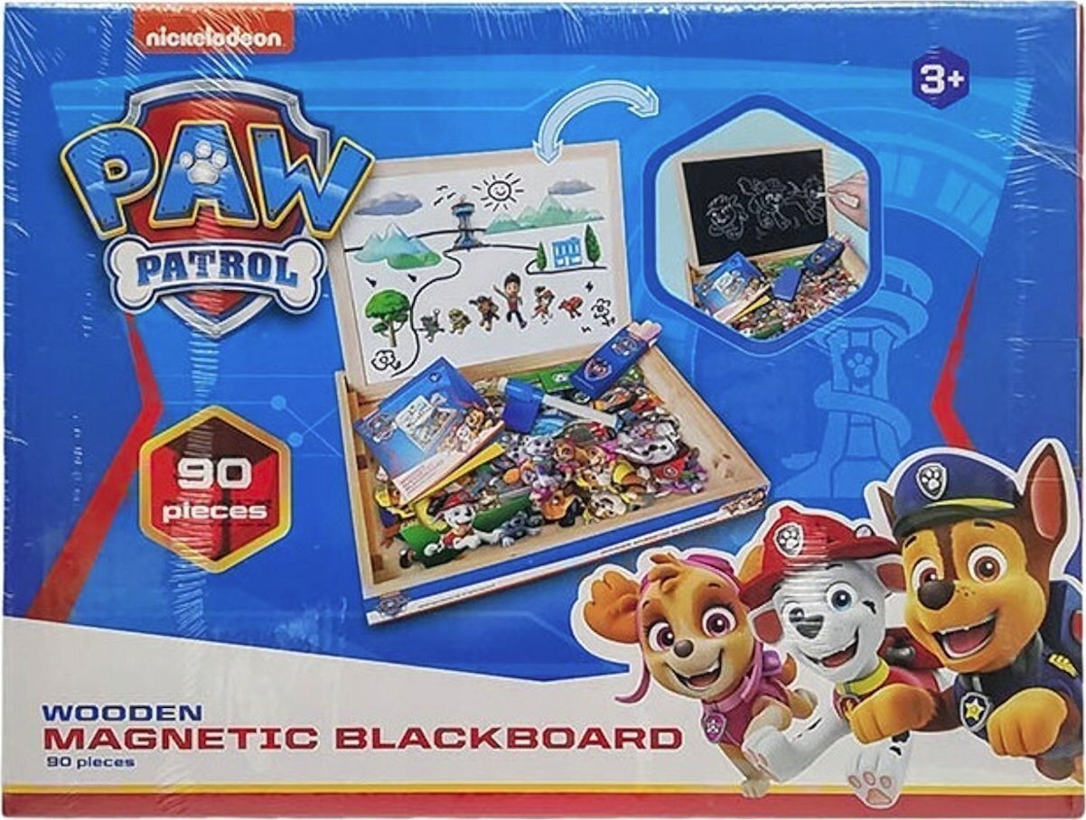 Magnetiline mänguasi Paw Patrol Magnetic Blackboard, mitmevärviline hind ja info | Arendavad laste mänguasjad | hansapost.ee