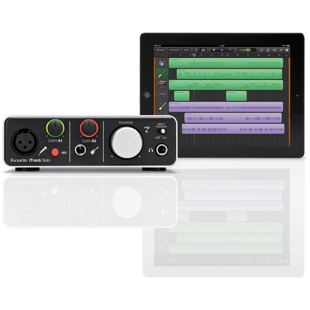 Focusrite iTrack Solo Lightning hind ja info | Helikaardid | hansapost.ee