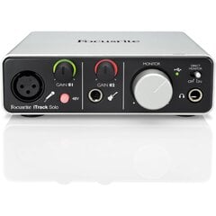 Focusrite iTrack Solo Lightning цена и информация | Звуковые карты | hansapost.ee