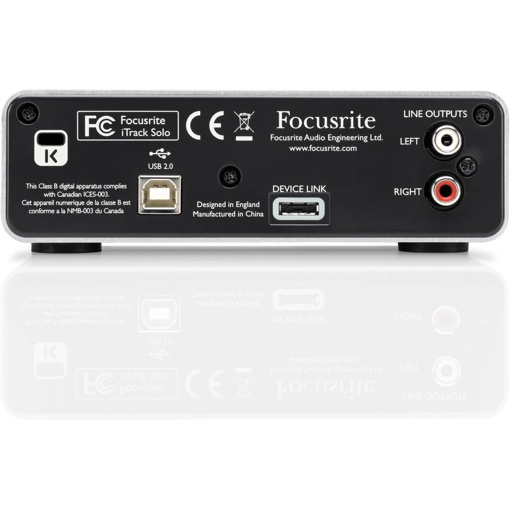 Focusrite iTrack Solo Lightning hind ja info | Helikaardid | hansapost.ee