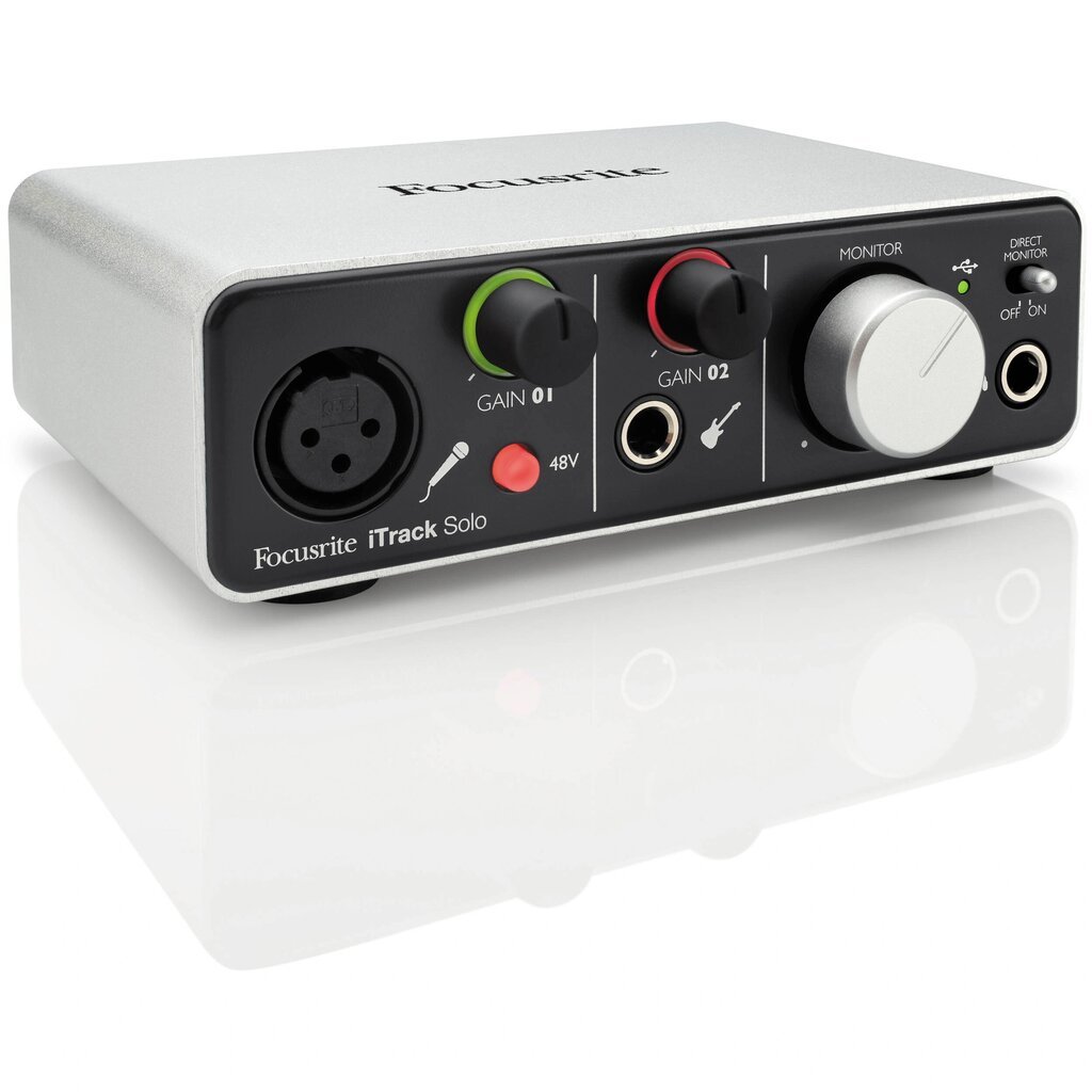 Focusrite iTrack Solo Lightning hind ja info | Helikaardid | hansapost.ee