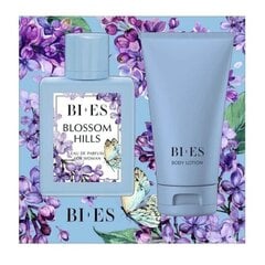 Набор Bi-Es Blossom Hills для женщин: туалетная вода EDT, 100 мл + лосьон для тела, 150 мл цена и информация | Духи для Нее | hansapost.ee