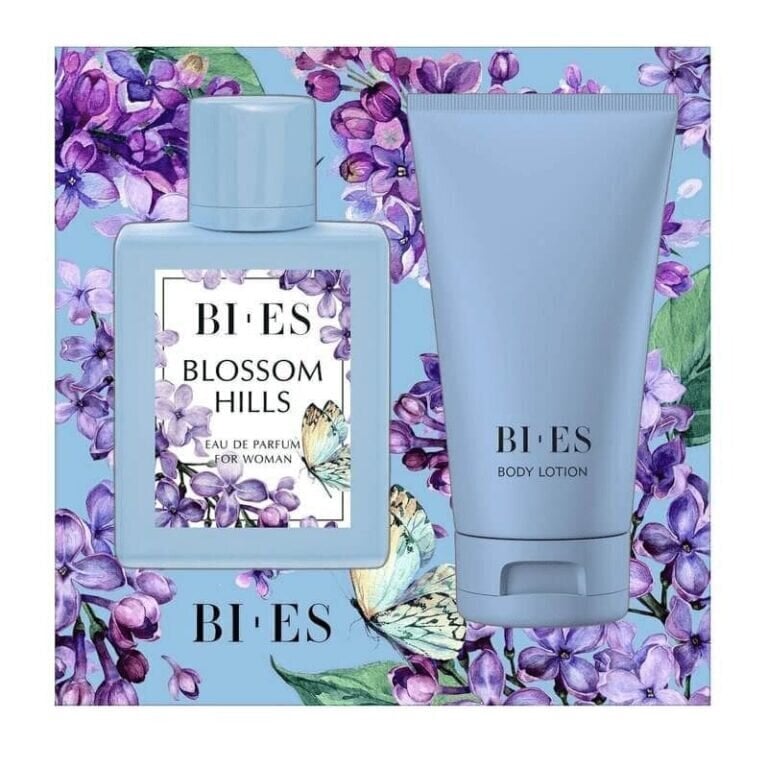 Komplekt Bi-Es Blossom Hills naistele: tualettvesi EDT, 100 ml + kehakreem, 150 ml hind ja info | Parfüümid naistele | hansapost.ee