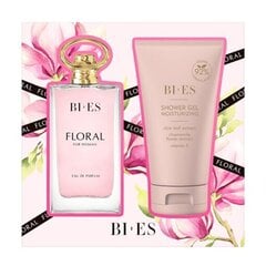 Komplekt Bi-Es Floral naistele: tualettvesi EDT, 90 ml + dušigeel, 150 ml hind ja info | Parfüümid naistele | hansapost.ee