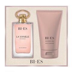 Komplekt Bi-Es La Vanille naistele: tualettvesi EDT, 90 ml + dušigeel, 150 ml price and information | Parfüümid naistele | hansapost.ee