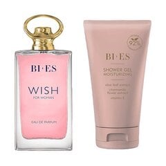 Komplekt naistele Bi-Es Wish: tualettvesi EDT, 90 ml + dušigeel, 150 ml price and information | Parfüümid naistele | hansapost.ee