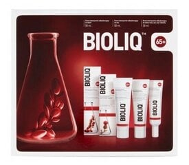 Näohoolduskomplekt Bioliq 65+: Päevakreem 50 ml + Öökreem 50 ml + Kreem silmadele, huultele, kaelale ja dekolteele 30 ml price and information | Face creams | hansapost.ee