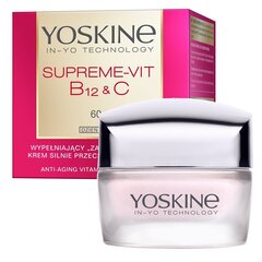 Крем Yoskine Supreme-Vit B12 + C для лица 60+, 50 мл цена и информация | Кремы для лица | hansapost.ee