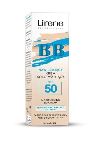 Niisutav näokreem BB SPF 50 01 Lirene, 30 ml цена и информация | Näokreemid | hansapost.ee