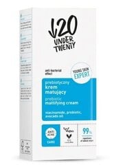 Näokreem Under Twenty Prebiotic Mattifying, 50 ml hind ja info | Näokreemid | hansapost.ee