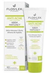 Flos-Lek Anti Acne 24H System Matting Cream for Combination and Oily Acne-Prone Skin, 50 ml цена и информация | Кремы для лица | hansapost.ee