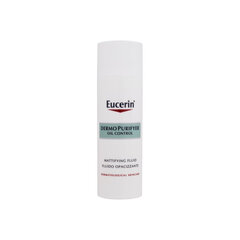 Päevakreem Eucerin DermoPurifyer Oil Control Mattifying Fluid Day Cream, 50 ml цена и информация | Кремы для лица | hansapost.ee