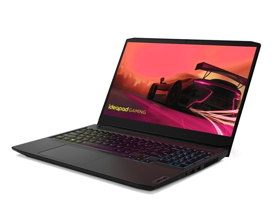 Lenovo IdeaPad Gaming 3 15ACH6 Ryzen 5 5500H 15.6" FHD IPS 250nits AG 60Hz 16GB DDR4 3200 SSD512 GeForce RTX 2050 4GB NoOS Shadow Black hind ja info | Sülearvutid | hansapost.ee