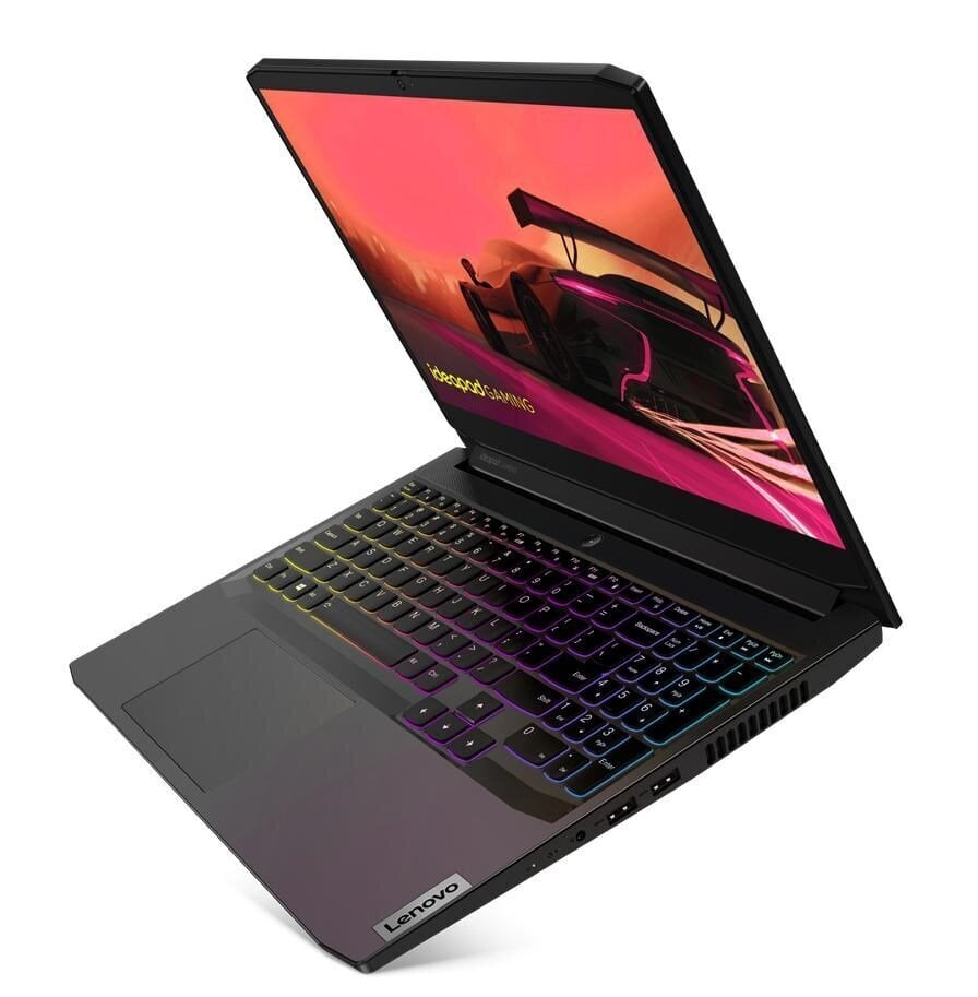 Lenovo IdeaPad Gaming 3 15ACH6 Ryzen 5 5500H 15.6" FHD IPS 250nits AG 60Hz 16GB DDR4 3200 SSD512 GeForce RTX 2050 4GB NoOS Shadow Black hind ja info | Sülearvutid | hansapost.ee