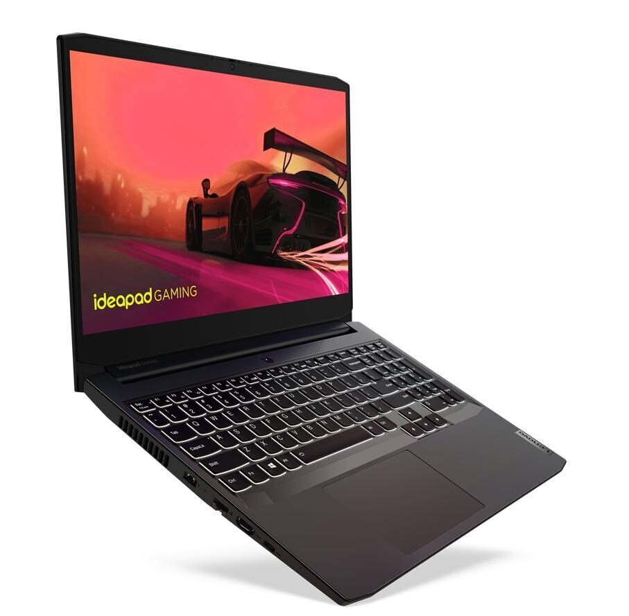 Lenovo IdeaPad Gaming 3 15ACH6 Ryzen 5 5500H 15.6" FHD IPS 250nits AG 60Hz 16GB DDR4 3200 SSD512 GeForce RTX 2050 4GB NoOS Shadow Black цена и информация | Sülearvutid | hansapost.ee