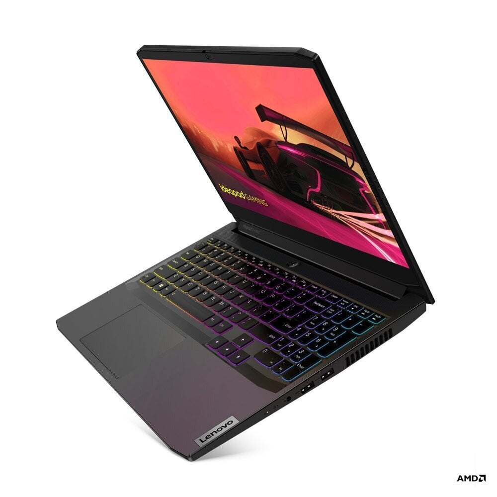 Lenovo IdeaPad Gaming 3 15ACH6 Ryzen 5 5500H 15.6" FHD IPS 300nits AG 144Hz 16GB DDR4 3200 SSD512 GeForce RTX 2050 4GB Win11 Shadow Black hind ja info | Sülearvutid | hansapost.ee