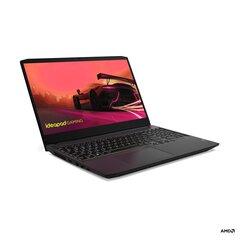 Lenovo IdeaPad Gaming 3 15ACH6 Ryzen 5 5500H 15.6" FHD IPS 300nits AG 144Hz 16GB DDR4 3200 SSD512 GeForce RTX 2050 4GB Win11 Shadow Black цена и информация | Ноутбуки | hansapost.ee