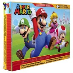 JAKKS Super Mario Advent Calendar hind ja info | Fännitooted mänguritele | hansapost.ee