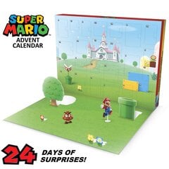 JAKKS Super Mario Advent Calendar hind ja info | Fännitooted mänguritele | hansapost.ee