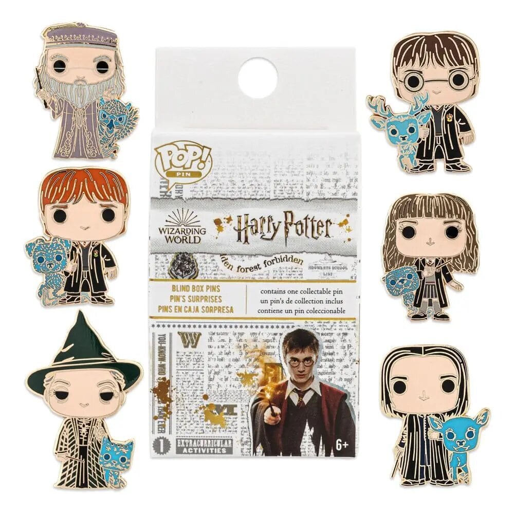 Harry Potteri Loungefly POP! Emailiga tihvtid 4 cm Sortiment (12) hind ja info | Mänguasjad poistele | hansapost.ee